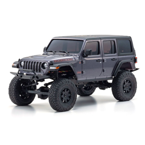 Kyosho MiniZ 4×4 Crawler Jeep Wrangler Unlimited Rubicon Granito Metalico (32521GM)
